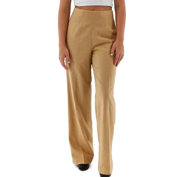 BANANA REPUBLIC Wool Wide Leg Trousers #BP14 - Picture 1 of 8